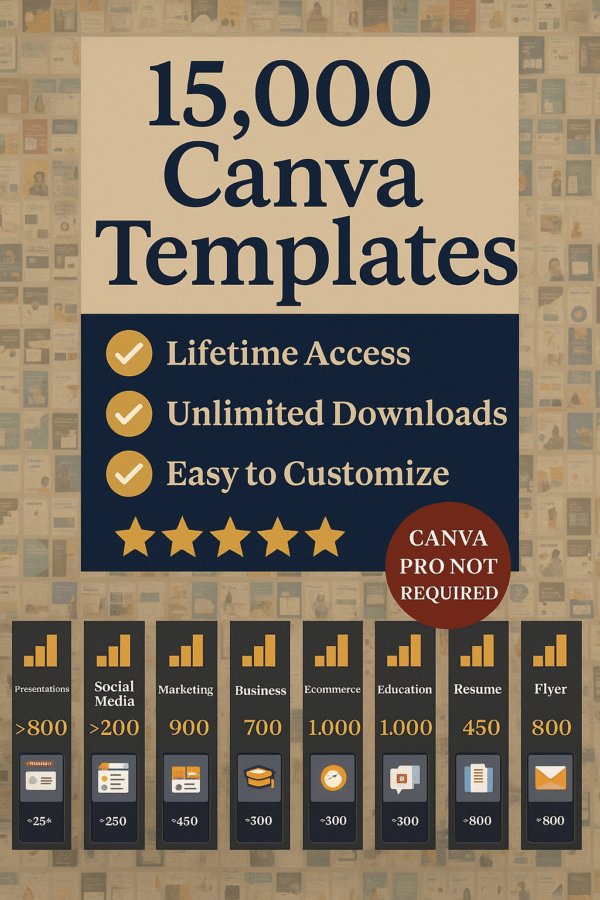 CANVA  SOCIAL MEDIA TEMPLATE – READY-TO-EDIT & FULLY CUSTOMIZABLe