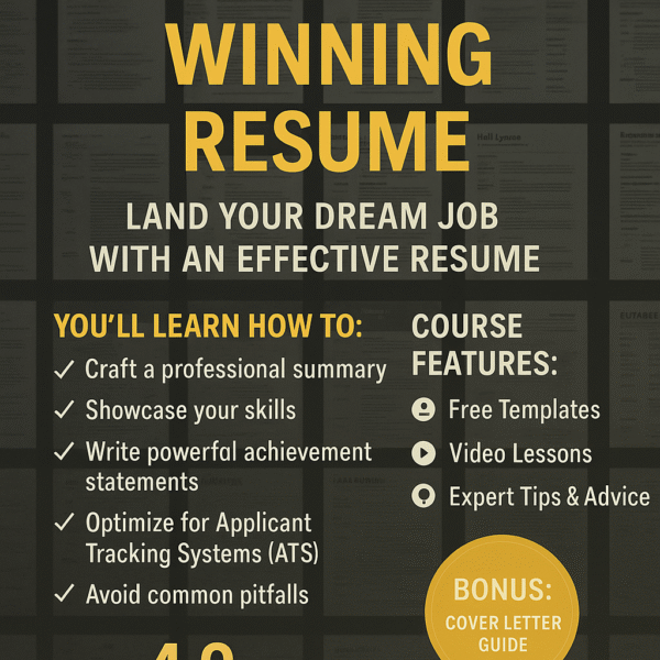 50+WINNING RESUME LAND YOUR DREAM JOB WITH AN EFFECTIVE RESUME